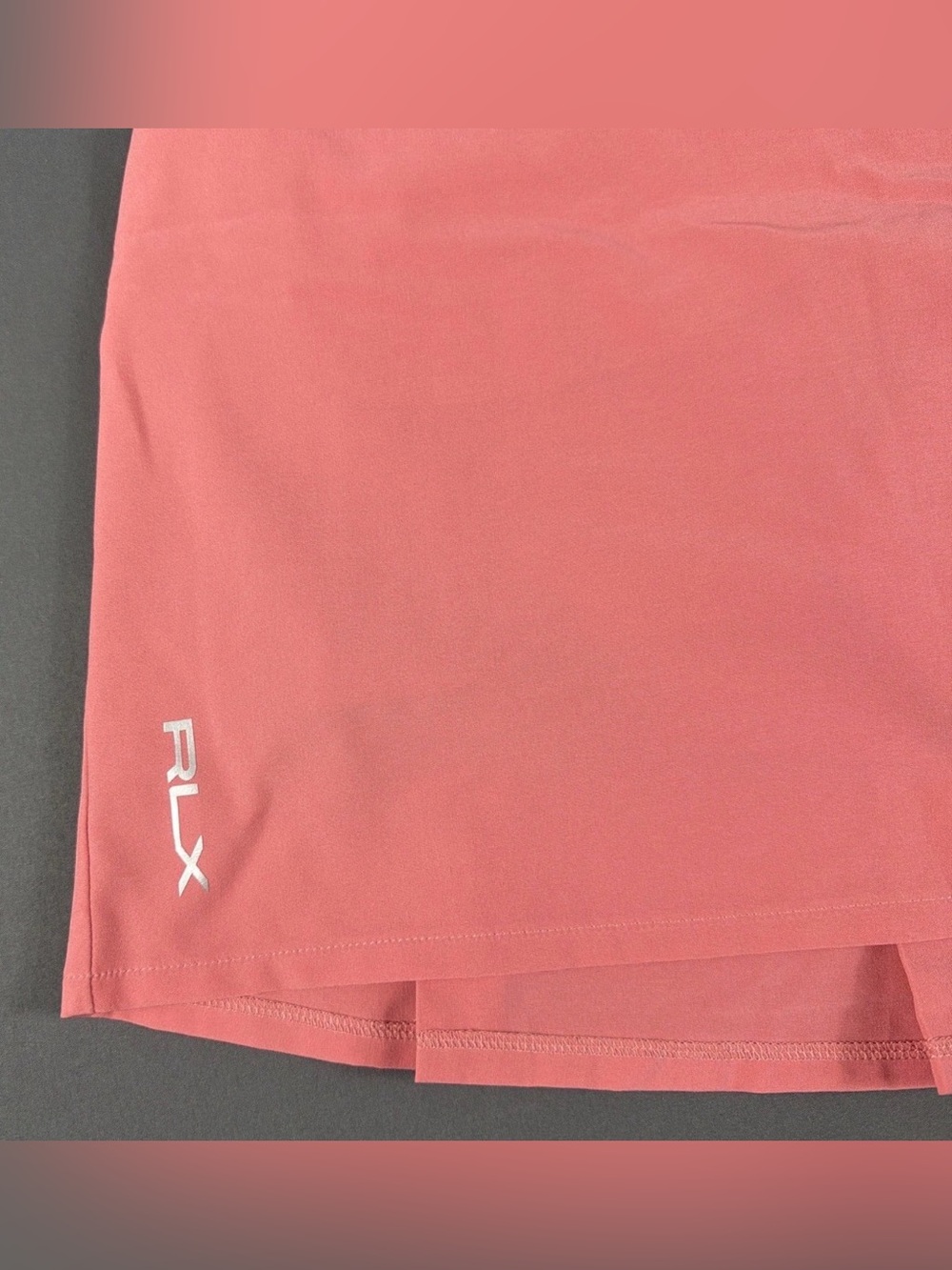 RLX Ralph Lauren Womens Golf Skort Large Pink Polyester Spandex - Picture 2 of 8
